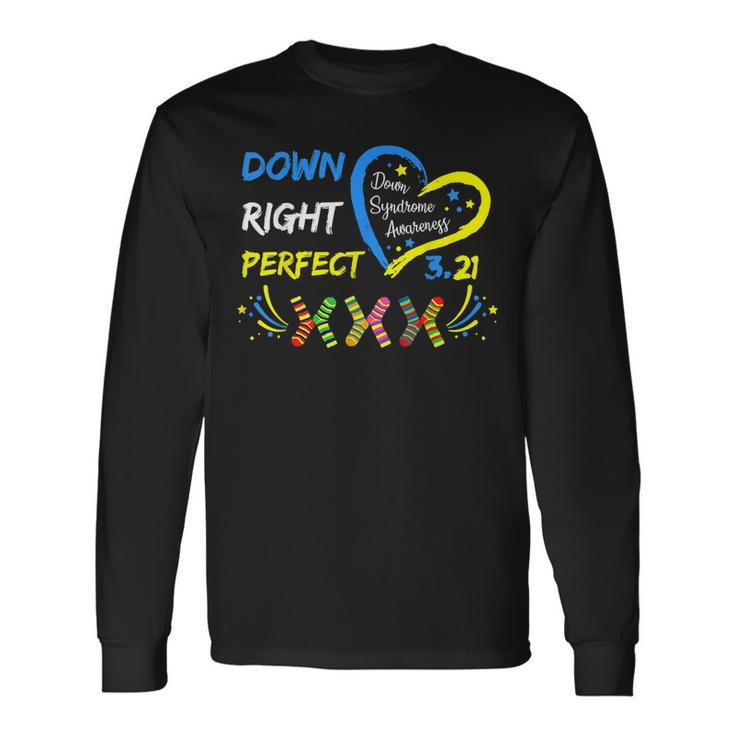 World Down Syndrome Day Awareness Socks 21 March Long Sleeve T-Shirt T-Shirt Gifts ideas