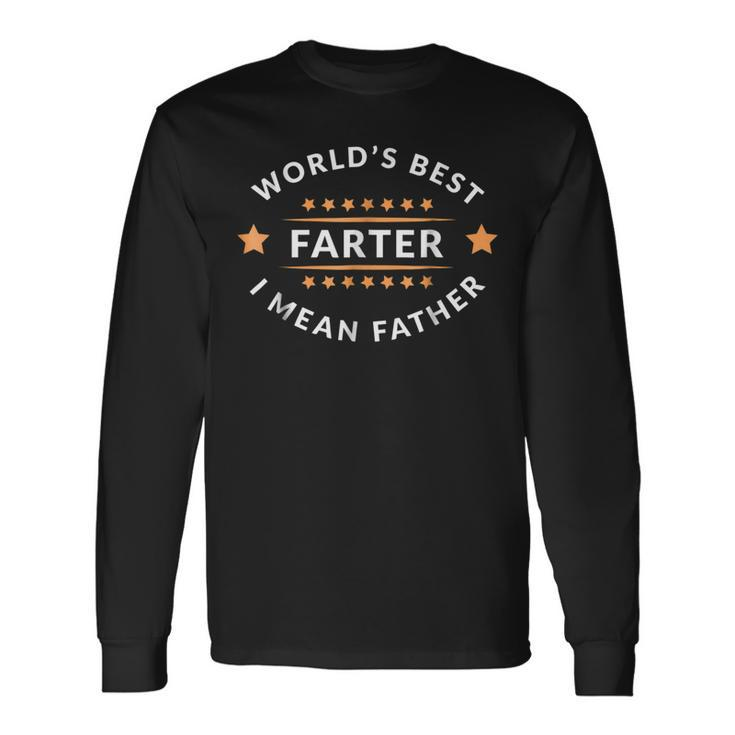 Worlds Best Father Joke Dad Long Sleeve T-Shirt T-Shirt