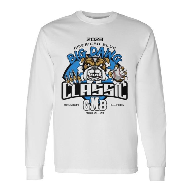 2023 Gmb American Blue Big Dawg Classic Long Sleeve T-Shirt T-Shirt