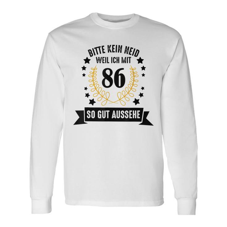 86 Jahre Geburtstag Geschenke Deko Mann Frau Lustiges Langarmshirts Geschenkideen