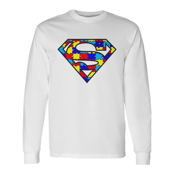 Autism Superhero V2 Long Sleeve T-Shirt