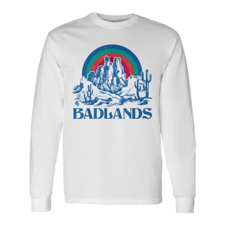 Badlands National Park South Dakota Travelling Camping Long Sleeve T-Shirt T-Shirt