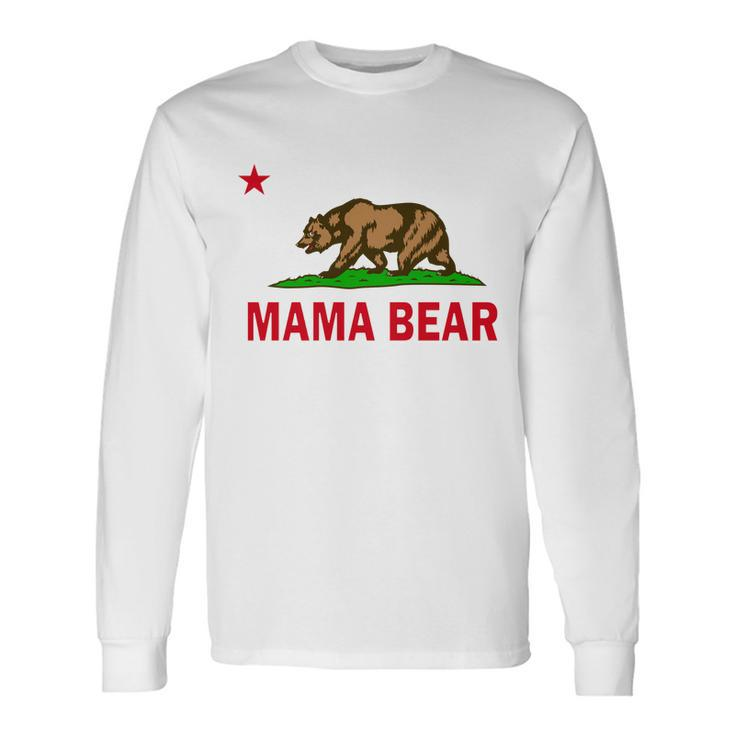 California Republic Mama Bear Long Sleeve T-Shirt