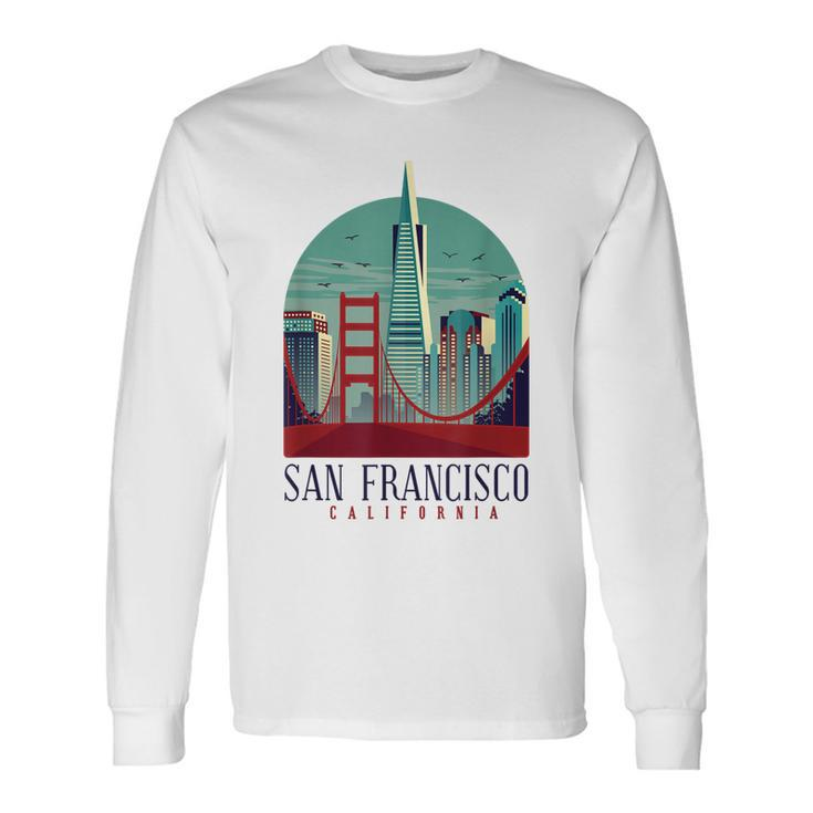 California San Francisco Usa Woman Long Sleeve T-Shirt T-Shirt