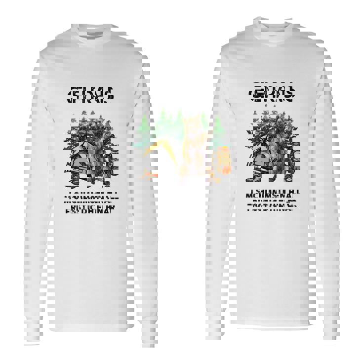 Camping Geh Raus Long Sleeve