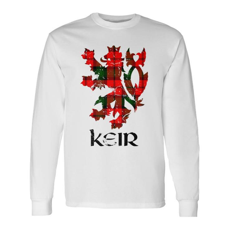 Clan Kerr Tartan Scottish Name Scotland Pride Long Sleeve T-Shirt T-Shirt