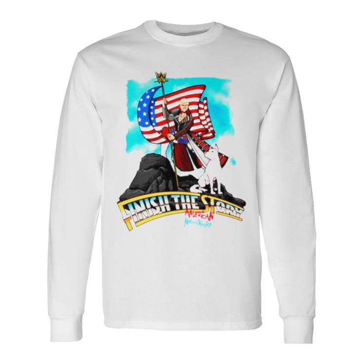 Cody Rhodes Finish The Story American Nightmare Long Sleeve T-Shirt