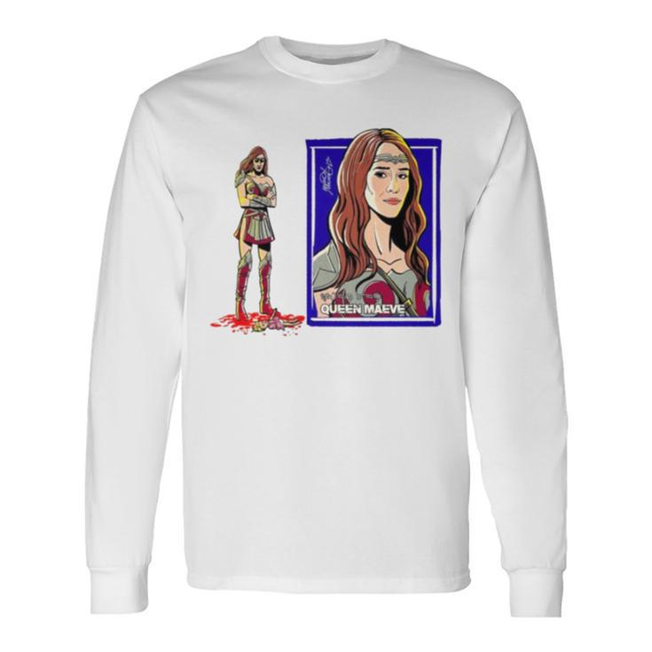 Comic Queen Maeve The Boys Tv Show Long Sleeve T-Shirt T-Shirt Gifts ideas