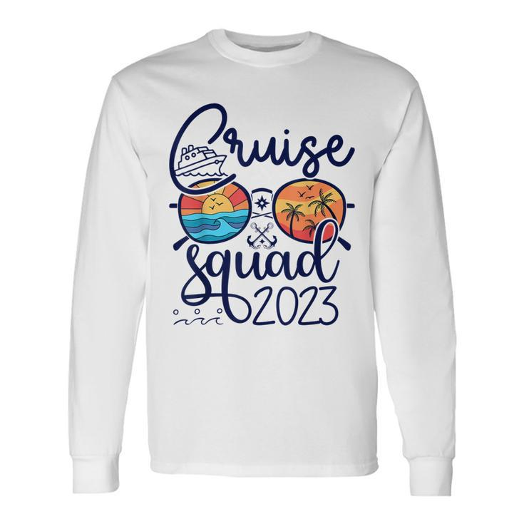 Cruise Squad 2023 Vacation Matching Group Squad Long Sleeve T-Shirt T-Shirt