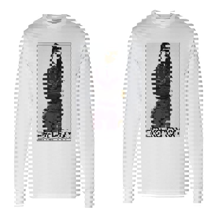 Ergo Proxy Black Hair Re L Long Sleeve T-Shirt