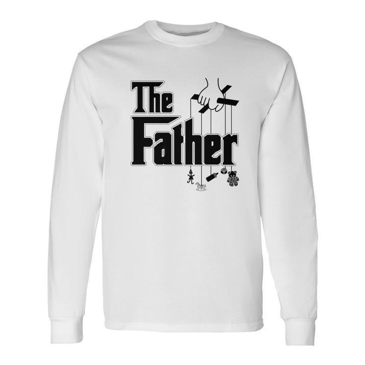 The Father New Daddy Expecting Baby Men Women Long Sleeve T-Shirt T-shirt Graphic Print