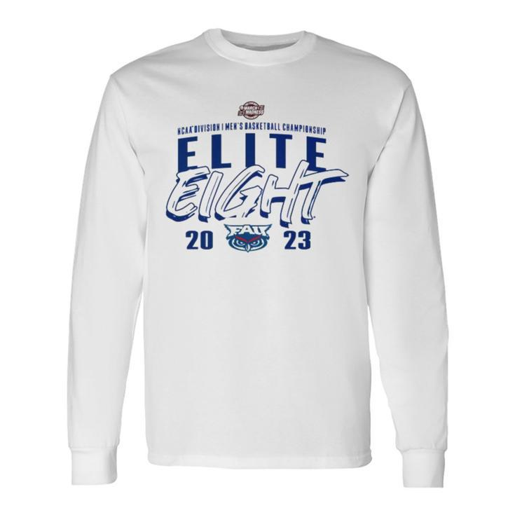Fau Owls 2023 Ncaa Men’S Basketball Tournament March Madness Elite Eight Team Long Sleeve T-Shirt T-Shirt