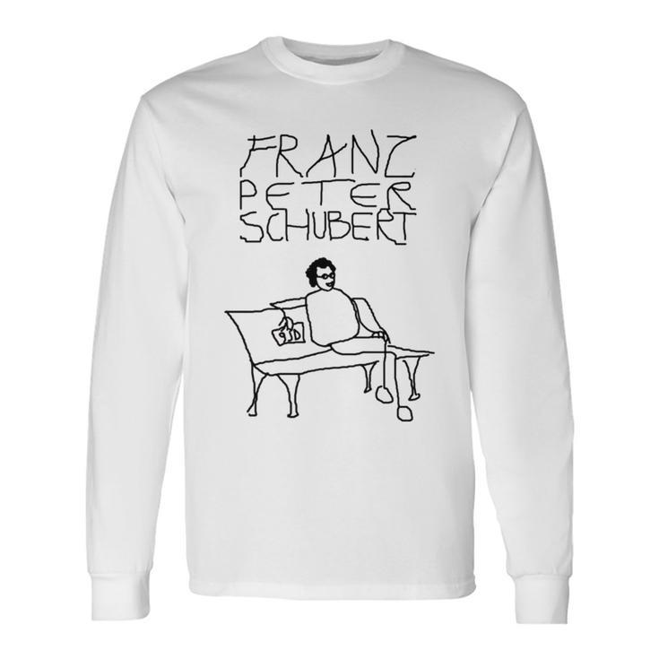 Franz Peter Schubert By Jd Long Sleeve T-Shirt
