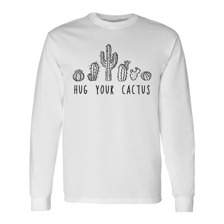 Hug Your Cactus Plant Cute Free Hugs T-shirt - Thegiftio