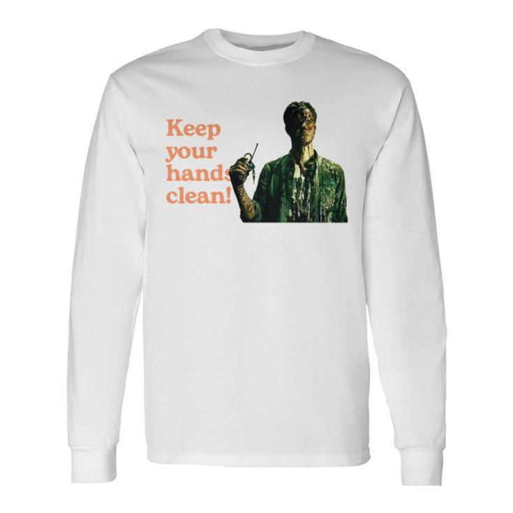 Keep Your Hands Clean The Boys Graphic Long Sleeve T-Shirt T-Shirt
