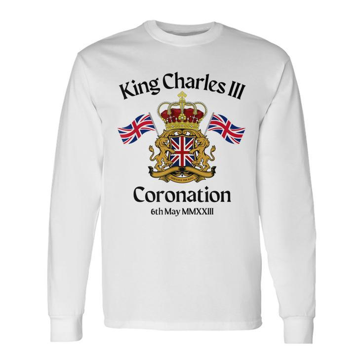 King Charles Iii Coronation 2023 The Kings Coronation Long Sleeve T-Shirt T-Shirt