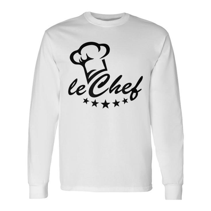 Koch Chefkoch Chef De Cuisine Sternekoch Kochmütze Küche Langarmshirts Geschenkideen