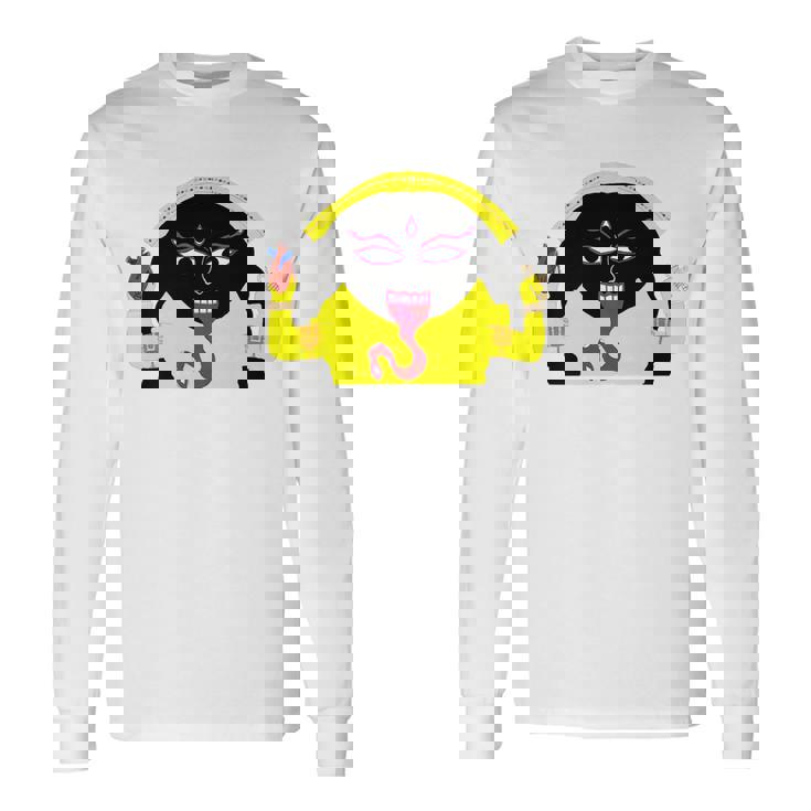 Maa Kali Spiritual Hinduism Jainism And Buddhism Long Sleeve T-Shirt T-Shirt