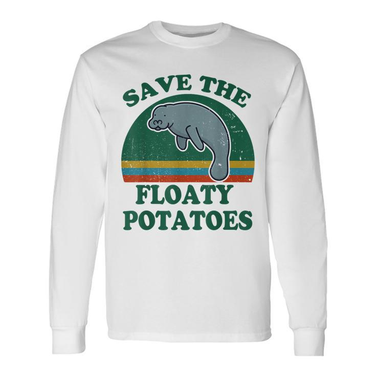 Mana- Save The Floaty Potatoes Chubby Mermaid Long Sleeve T-Shirt