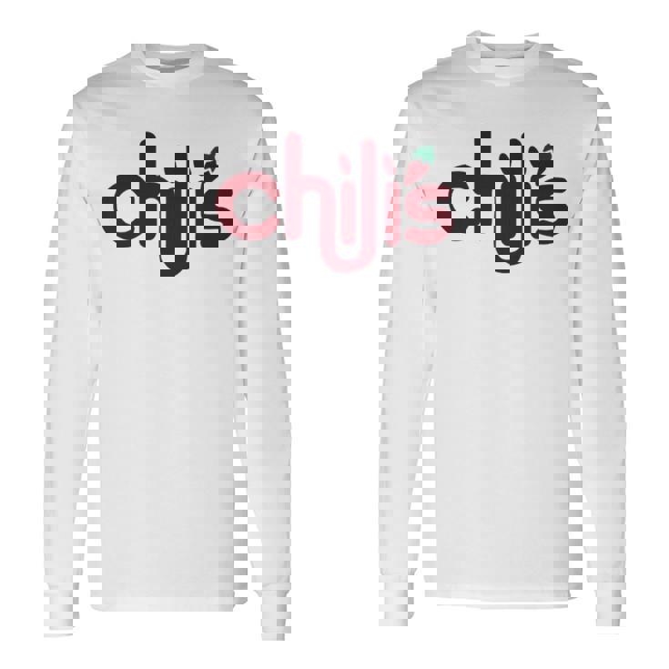 Mike Golic Jr Wearing Chilis T Long Sleeve T-Shirt