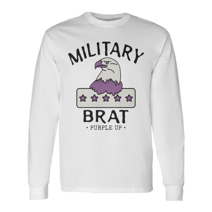 Military Brat Military Child Month V2 Long Sleeve T-Shirt