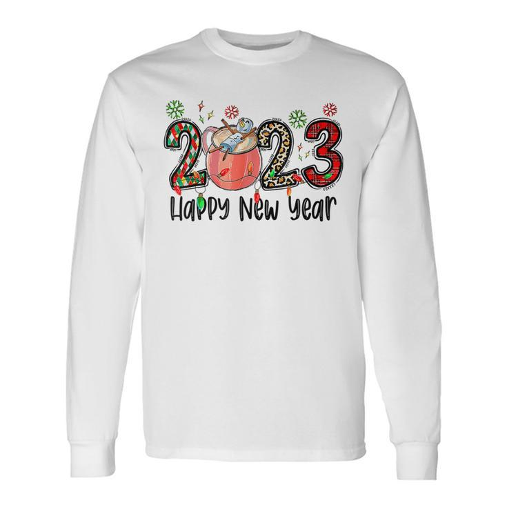 New Years Eve Party Supplies 2023 Happy New Year Men Women Long Sleeve T-Shirt T-shirt Graphic Print