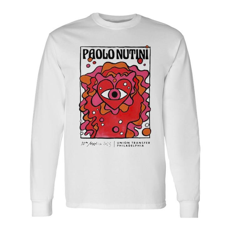 Paolo Nutini Union Transfer Philadelphia Long Sleeve T-Shirt
