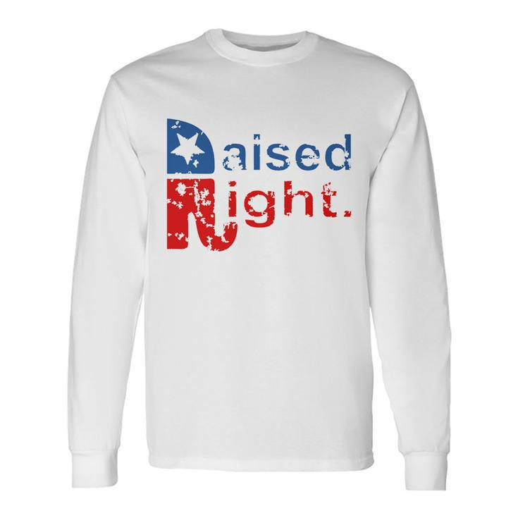 Raised Right Republican Logo V3 Long Sleeve T-Shirt