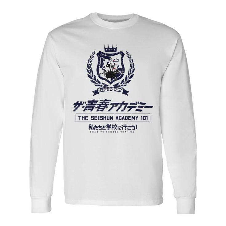 The Seishun Academy 101 Atarashii Gakko Long Sleeve T-Shirt
