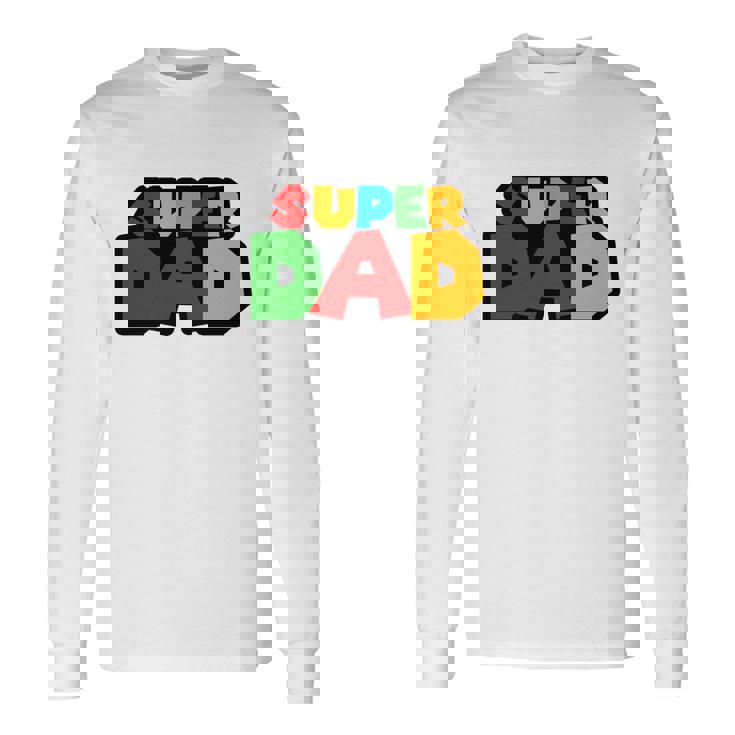 Super Dad Retro Long Sleeve T-Shirt