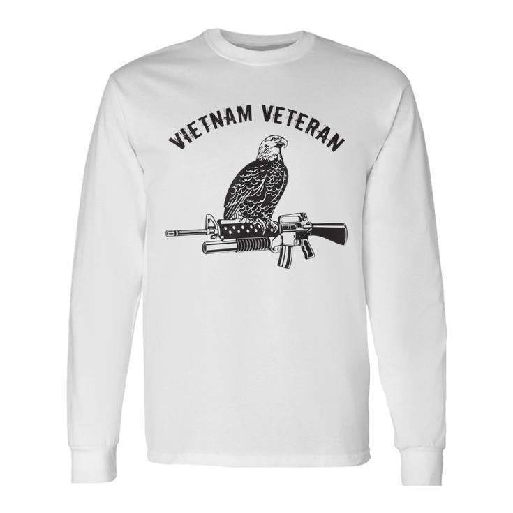 Us Army Us Navy Us Air Force Vietnam Veteran Long Sleeve T-Shirt T-Shirt