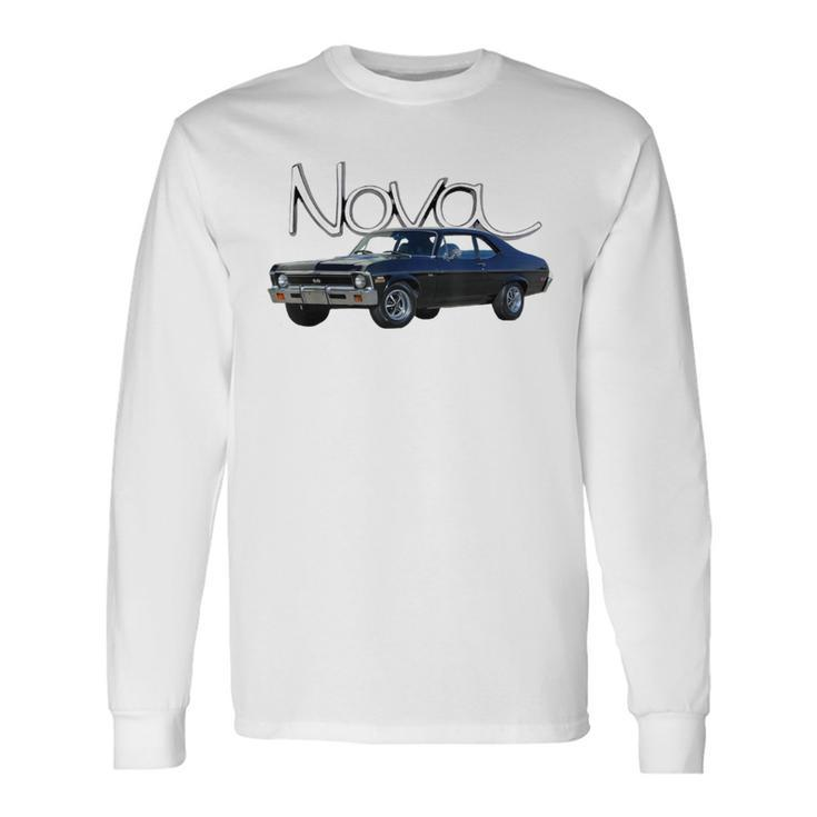 Vintage 1972 Chevys Nova Long Sleeve T-Shirt