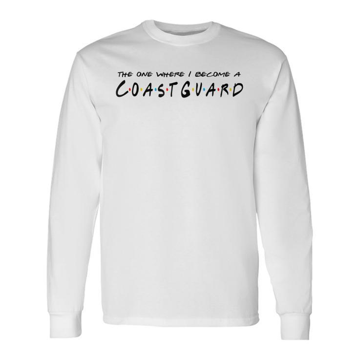 Vintage Job Title Coast Guard Appreciation Long Sleeve T-Shirt