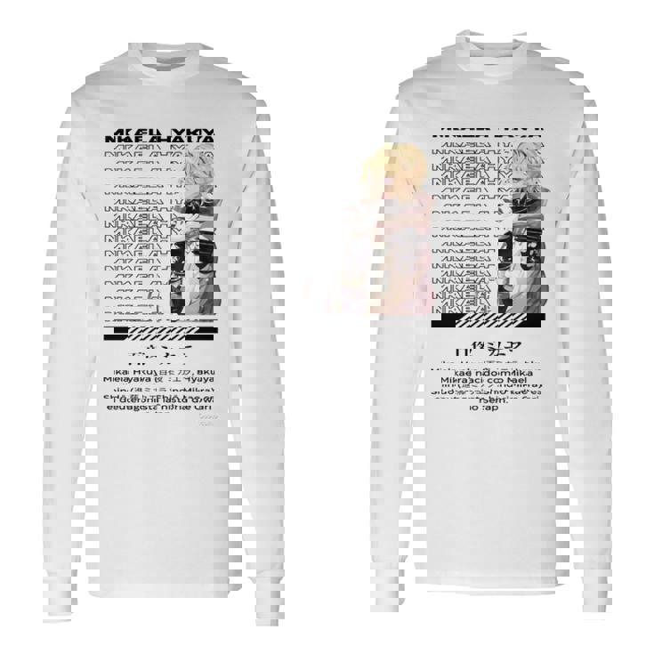 White Ver Mikaela Hyakuya Seraph Of The End Long Sleeve T-Shirt