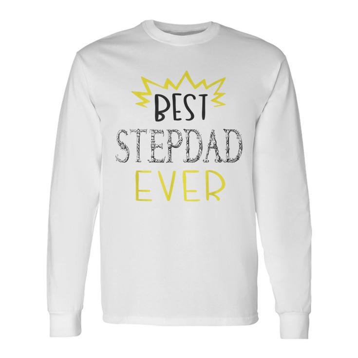 Worlds Best Step Dad Husband Long Sleeve T-Shirt T-Shirt