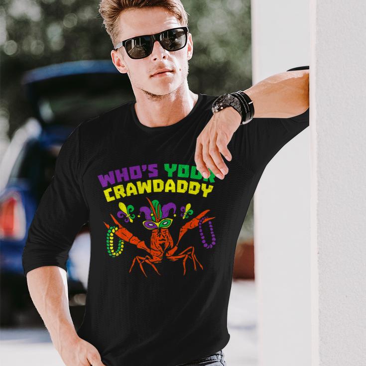 Whos Your Crawdaddy  Mardi Gras Parade 2023  Unisex Long Sleeve