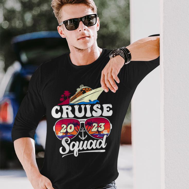 Cruise Squad 2023 Family Vacation Matching Family Group  Unisex Long Sleeve