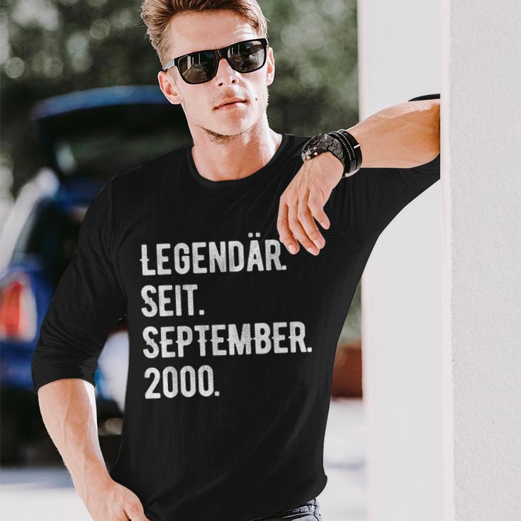 23 Geburtstag Geschenk 23 Jahre Legendär Seit September 200 Langarmshirts Geschenke für Ihn