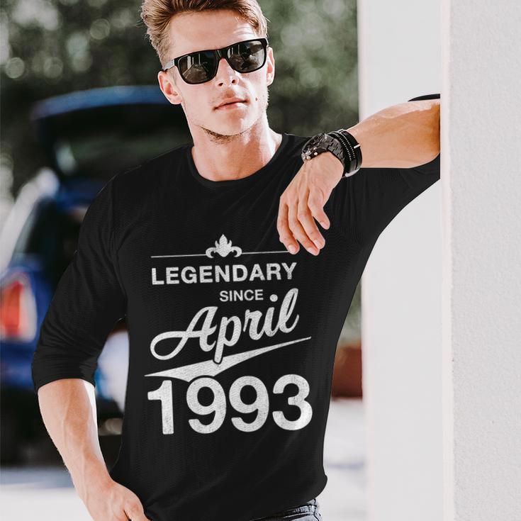 30 Geburtstag 30 Jahre Alt Legendär Seit April 1993 V3 Langarmshirts Geschenke für Ihn