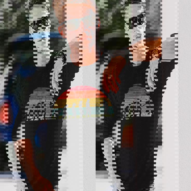 Baseball Evolution Evolution Of Man Baseballers Long Sleeve T-Shirt T-Shirt Gifts for Him