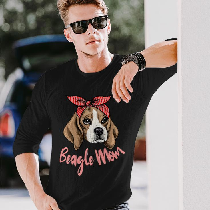 Beagle Dog Mom Beagles Dog Lover 93 Beagles Long Sleeve T-Shirt Gifts for Him