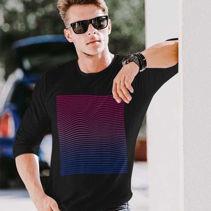 Bisexual Pride Subtle Bi Long Sleeve T-Shirt Gifts for Him