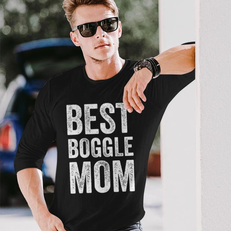 Boggle Mom Board Game Long Sleeve T-Shirt T-Shirt Gifts for Him