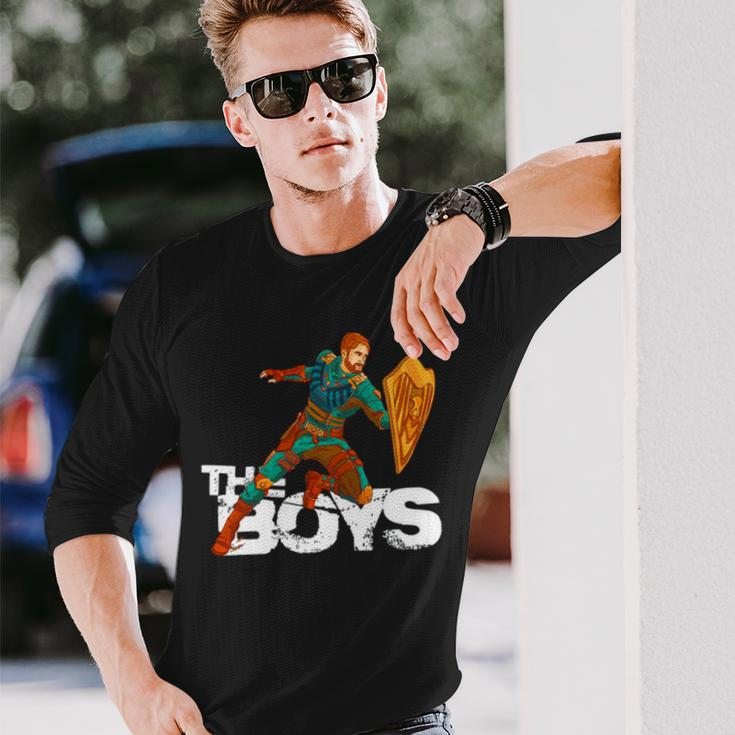 The Boys Tvshow Active Soldier Boy Long Sleeve T-Shirt T-Shirt Gifts for Him