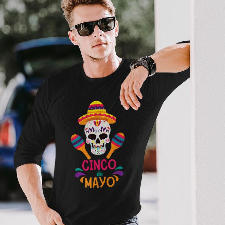 Cinco De Mayo Fiesta Mexican Party Cinco De Mayo Party Long Sleeve T-Shirt Gifts for Him