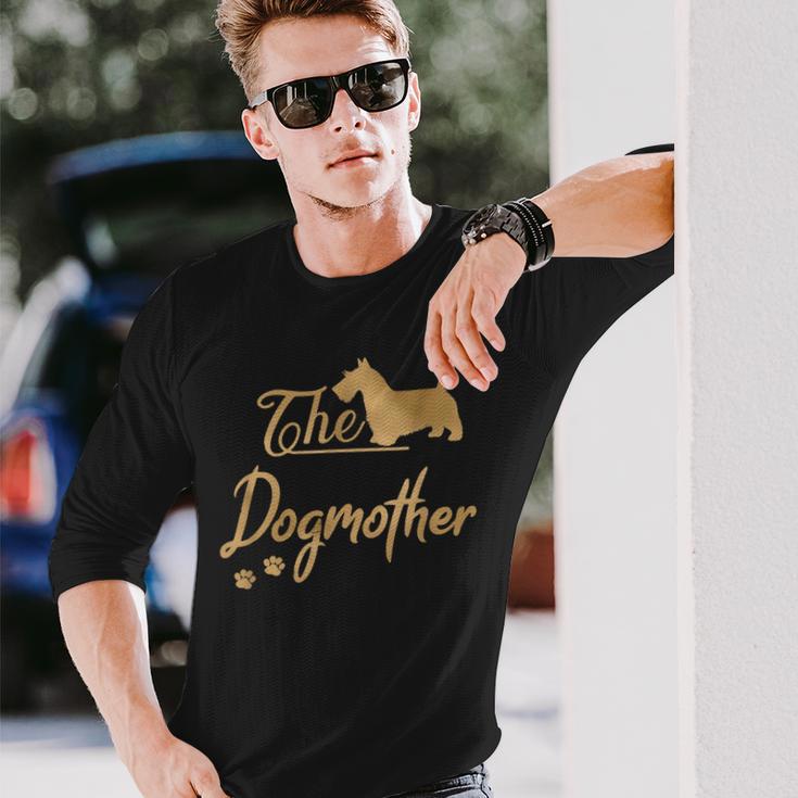 Die Hundemutter Des Scottish Terrier Langarmshirts Geschenke für Ihn