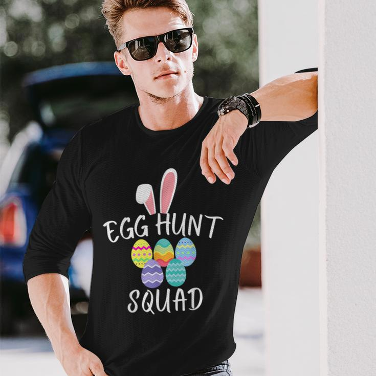 Egg Hunt Squad 2023 Easter Day 2023 Egg Hunt Hunter Long Sleeve T-Shirt T-Shirt Gifts for Him