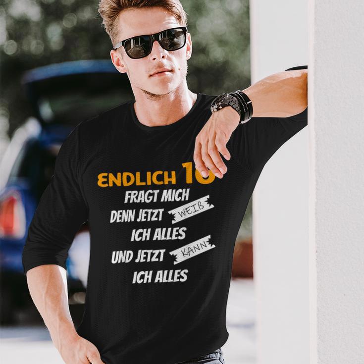 Endlich 16 Lustiges Geburtstags Langarmshirts Geschenke für Ihn