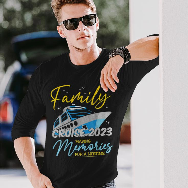 Family Cruise 2023 Matching Cruising Vacation Long Sleeve T-Shirt T-Shirt Gifts for Him