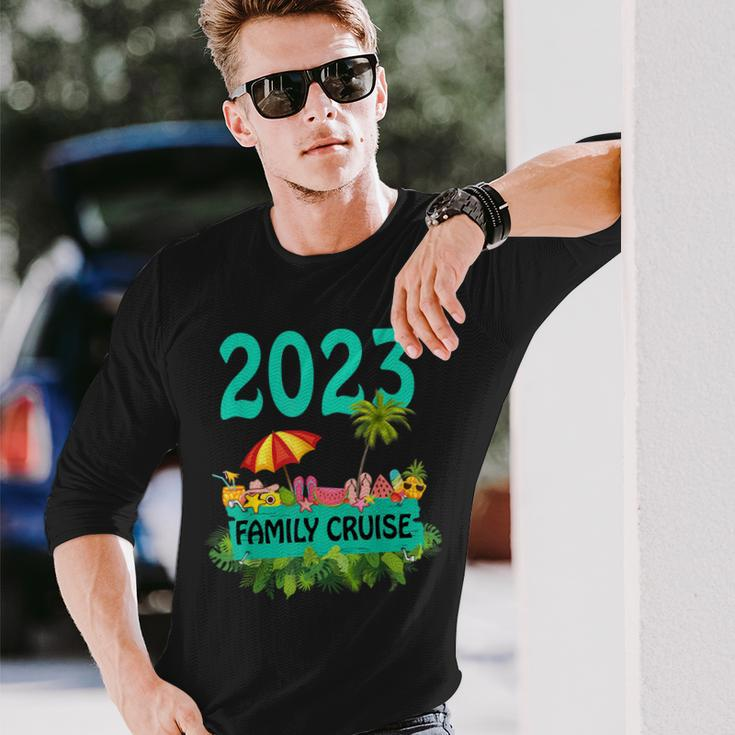 Family Cruise 2023 V2 Long Sleeve T-Shirt Gifts for Him